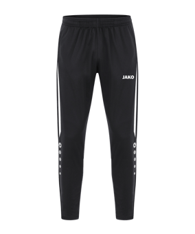 JAKO Power Polyesterhose Schwarz Weiss F802 - schwarz