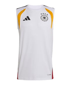 adidas DFB Deutschland Tiro Trainingsshirt Weiß - weiss