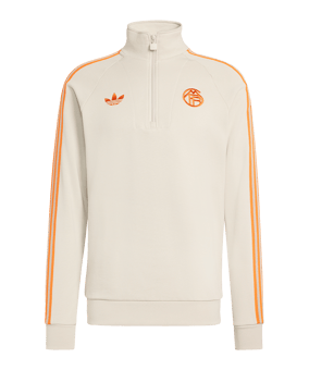 adidas FC Bayern München Originals Zip Top Beige - beige