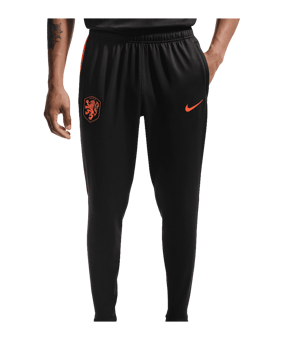 Nike KNVB Niederlande Trainingshose Schwarz F010 - schwarz