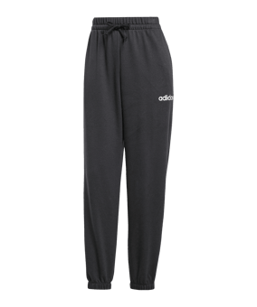 adidas Essentials Linear Hose Damen Schwarz - schwarz