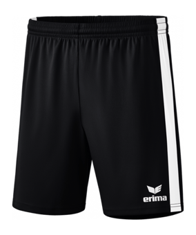 Erima Retro Star Short Kids Schwarz Weiss - schwarz