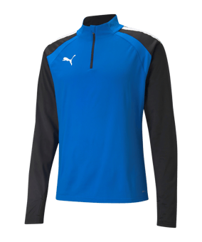PUMA teamLIGA HalfZip Sweatshirt Blau F02 - blau