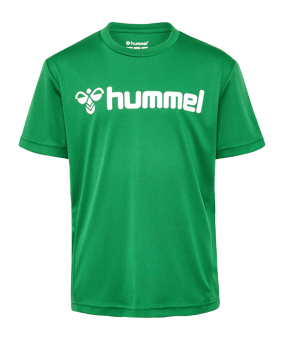 Hummel Logo Trikot Kids Grün F6235 - gruen