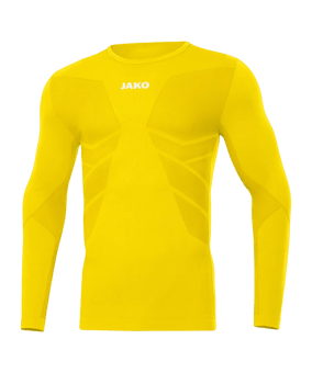 JAKO Comfort 2.0 langarm Kids Gelb F30 - gelb