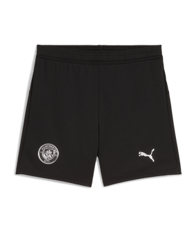 PUMA Manchester City Short 2025/2026 Kids Schwarz F02 - schwarz