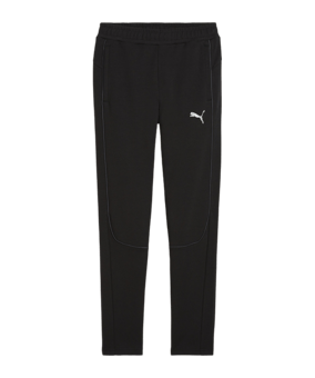 PUMA teamFINAL Casuals Jogginghose Kids F03 - schwarz