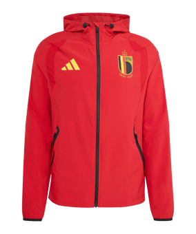 adidas Belgien Tiro Tech Windjacke Rot | - rot
