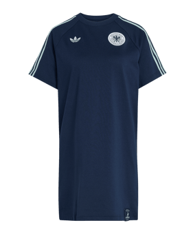adidas DFB Deutschland Originals Kleid Damen Blau - blau