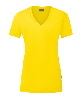 Jako Organic T-Shirt Damen Gelb F300 - gelb