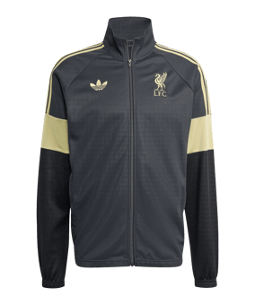 adidas FC Liverpool Lfstlr Track Jacke Grau - grau