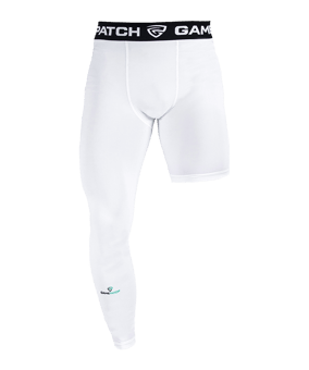 Gamepatch Single-leg Right Tight Weiss F001 - weiss