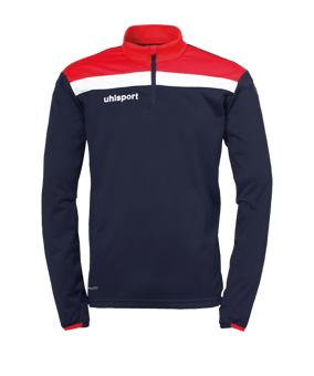 uhlsport Offense 23 Ziptop Kids Blau Rot F10 - blau