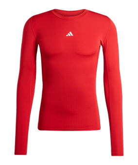adidas Techfit Sweatshirt Rot - rot