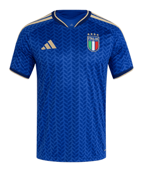 adidas Italy Trikot Home 2026 Blau - blau