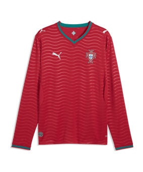 PUMA FPF Portugal Replica Trikot Langarm Home WM 2026 Rot F01 - rot