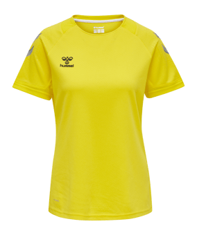 Hummel hmlLEAD Trainingsshirt Damen Gelb F5269 - gelb
