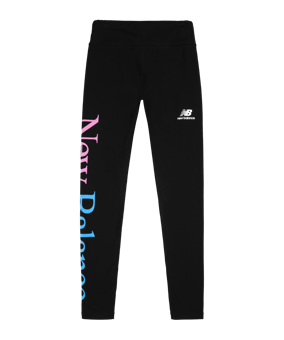 New Balance Celebrate Leggings Damen Schwarz FBM - schwarz
