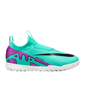 Nike Jr Air Zoom Mercurial Vapor XV Academy TF Peak Ready Kids Grün Pink Schwarz F300 - gruen
