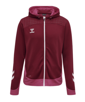 Hummel hmlLEAD Poly Trainingsjacke Rot F3584 - rot