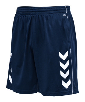 Hummel hmlCORE XK Poly Coach Short Blau F7026 - blau