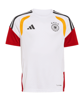adidas DFB Deutschland Tiro Trainingsshirt Kids Weiß - weiss