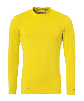 uhlsport Baselayer Unterhemd langarm Kids F16 - gelb