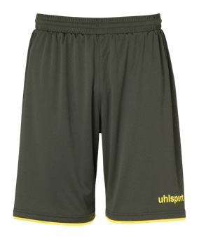 uhlsport Club Short Kids Grün Gelb F14 - gruen