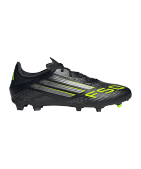 adidas F50 League FG/MG Electric Stealth Schwarz - schwarz