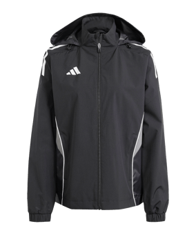 adidas Tiro 25 Competition Regenjacke Damen Schwarz - schwarz