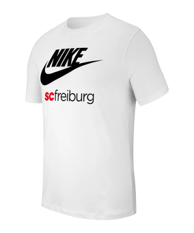Nike SC Freiburg Futura T-Shirt Weiss F101 - weiss