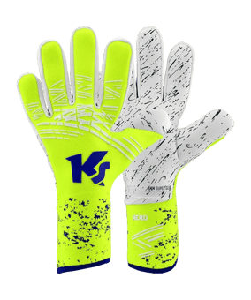KEEPERsport Hero Elite NC Torwarthandschuhe Gelb - gelb