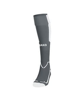 JAKO Lazio Stutzenstrumpf Grau Weiss F41 - grau