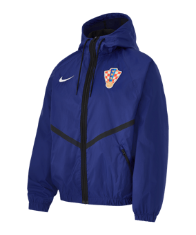 Nike HNS Kroatien Anthem Jacke Blau F455 - blau