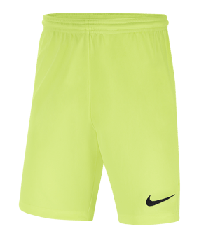 Nike Park III Short Kids Gelb F702 - gelb