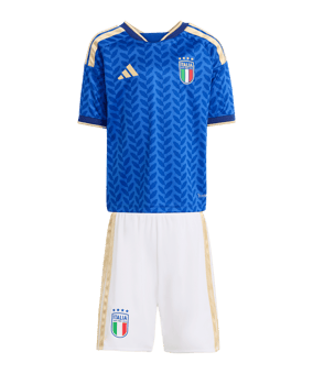 adidas Italien Trikot Set Home WM 2026 Kids Blau | - blau