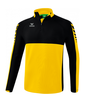 Erima Six Wings Trainingstop Kids Gelb Schwarz - gelb