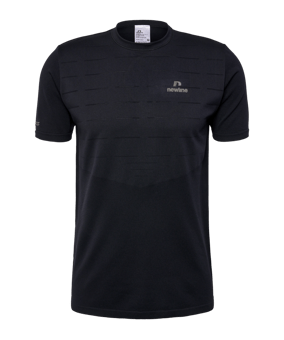 Newline nwlRIVERSIDE Seamless T-Shirt F2001 - schwarz