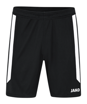 JAKO Power Short Schwarz Weiss F802 - schwarz