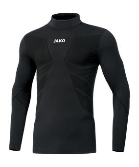 JAKO Comfort 2.0 Turtleneck Schwarz F08 - schwarz