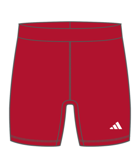 adidas Techfit Underwear Shorts Kids Rot - rot