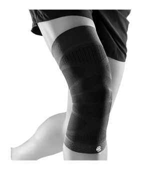Bauerfeind SPORTS COMPRESSION Kniebandage Schwarz F600 - schwarz