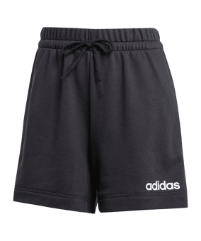 adidas Essentials Linear Short Damen Schwarz - schwarz