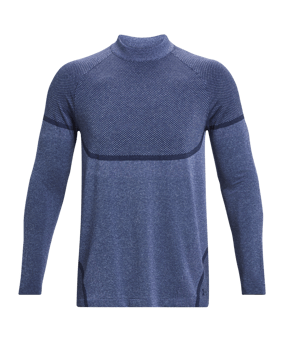 Under Armour CG Rush Seamless Mock Sweatshirt F410 - blau