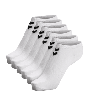 Hummel hmlchevron 6-Pack Ankle Socken F9001 - weiss