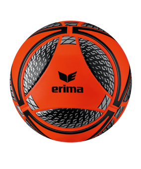 Erima Senzor Match Winterspielball Orange Schwarz - orange