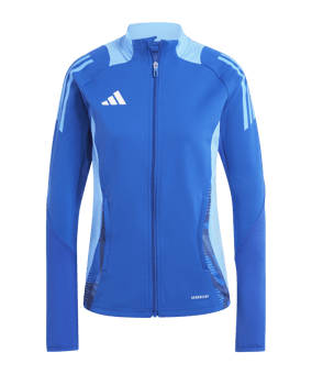 adidas Tiro 24 Competition Trainingsjacke Damen Blau - blau