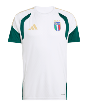 adidas Italien Tiro Trainingsshirt Weiß - weiss