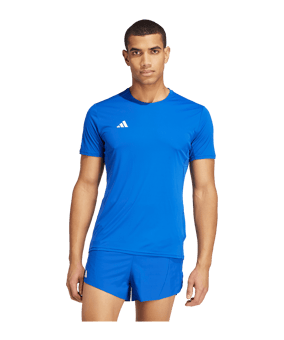 adidas Adizero T-Shirt Blau - blau