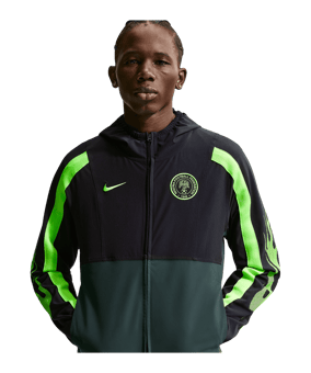 Nike NFF Nigeria Trainingsjacke Schwarz F010 - schwarz